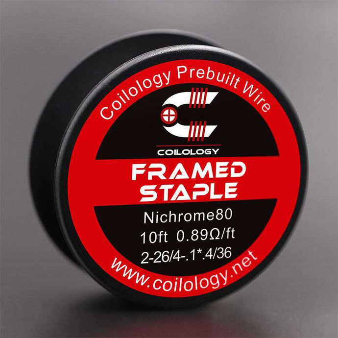 10ft Coilology Framed Staple Spool Wire-4-28ga/40ga-FrenzyFog-Beirut-Lebanon