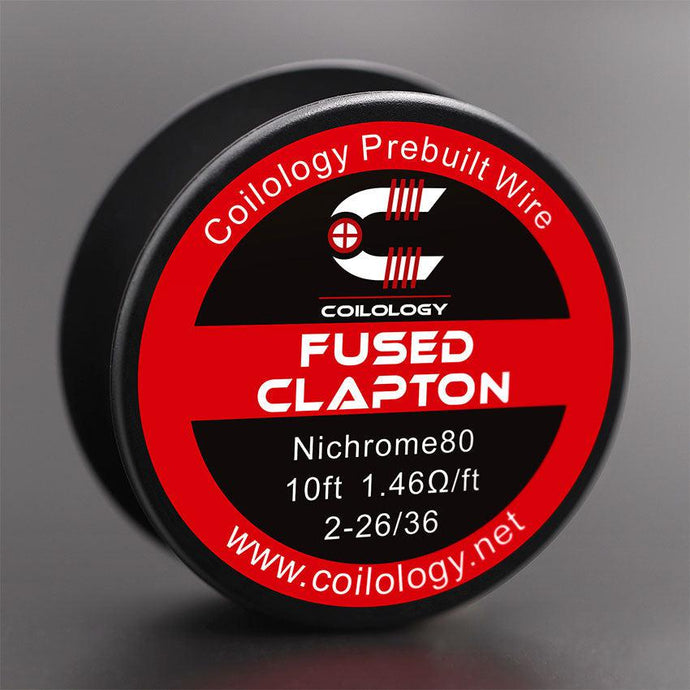 10ft Coilology Fused Clapton Prebuilt Spools Wire-2-26ga/36ga-FrenzyFog-Beirut-Lebanon