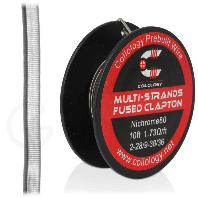10ft Coilology Multi-Strands Fused Clapton Spool Wire-2-28ga/9-38ga/36ga-FrenzyFog-Beirut-Lebanon