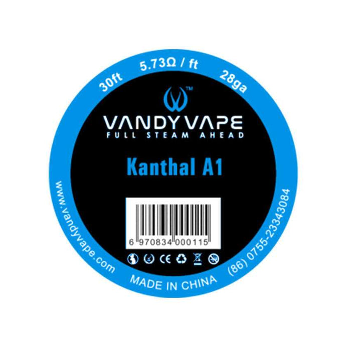 30ft Vandy vape Kanthal Wire (24ga, 26ga, 28ga)-28ga-FrenzyFog-Beirut-Lebanon