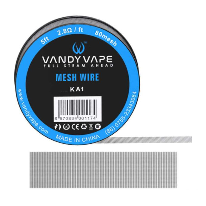 5ft Vandy vape Kanthal Mesh Wire 80mesh-FrenzyFog-Beirut-Lebanon