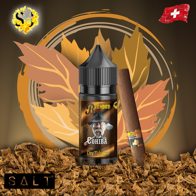 Blended Cohiba Saltnic eliquid | Cohiba Dry Tobacco-30ml Saltnic-FrenzyFog-Beirut-Lebanon