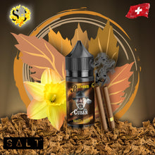Load image into Gallery viewer, Blended Cuban Saltnic eliquid | Vanilla Cuban Cigar-30ml Saltnic-FrenzyFog-Beirut-Lebanon