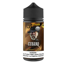 Load image into Gallery viewer, Blended Cubano Freebase eliquid | Cubano Caramel Cigar-100ml-FrenzyFog-Beirut-Lebanon