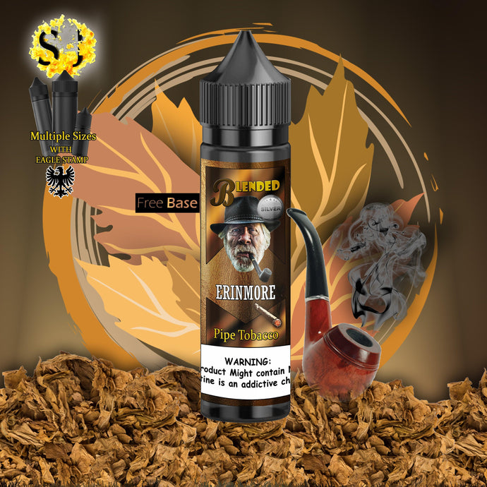 Blended Erinmore Freebase eliquid | Pipe Dry Tobacco-60ml (shortfill 50ml)-FrenzyFog-Beirut-Lebanon
