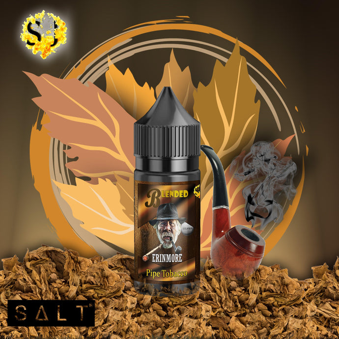 Blended Erinmore Saltnic eliquid | Pipe Dry Tobacco-30ml Saltnic-FrenzyFog-Beirut-Lebanon