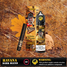 Load image into Gallery viewer, Blended Havana Freebase eliquid | Dark Blend-60ml-FrenzyFog-Beirut-Lebanon