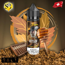 Load image into Gallery viewer, Blended Outlaw Saltnic eliquid | Golden Honey Cigar-30ml Saltnic-FrenzyFog-Beirut-Lebanon