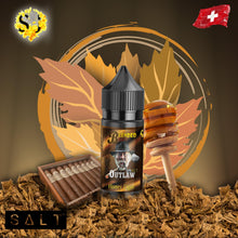 Load image into Gallery viewer, Blended Outlaw Saltnic eliquid | Golden Honey Cigar-30ml Saltnic-FrenzyFog-Beirut-Lebanon