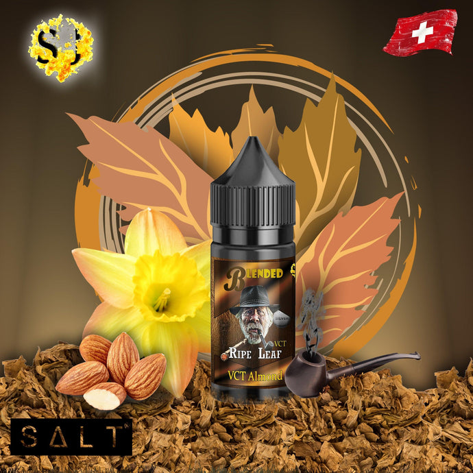 Blended Ripe Saltnic Eliquid | Macademia Almond Cigar-30ml Saltnic-FrenzyFog-Beirut-Lebanon