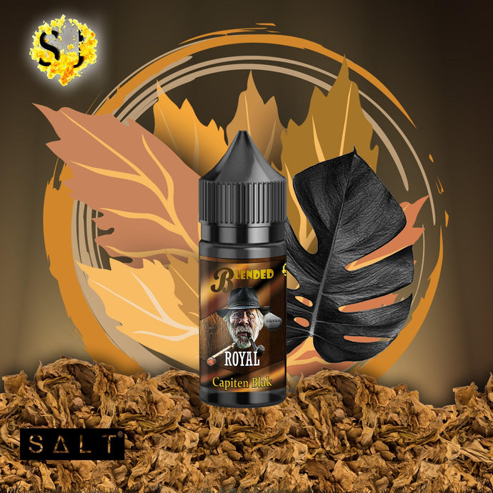 Blended Royal Saltnic eliquid | Dry Tobacco-30ml Saltnic-FrenzyFog-Beirut-Lebanon