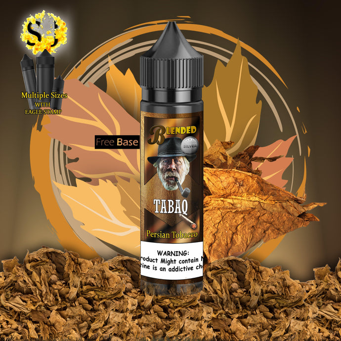 Blended Tabaq Freebase eliquid | Persian Dry Tobacco-60ml (shortfill 50ml)-FrenzyFog-Beirut-Lebanon