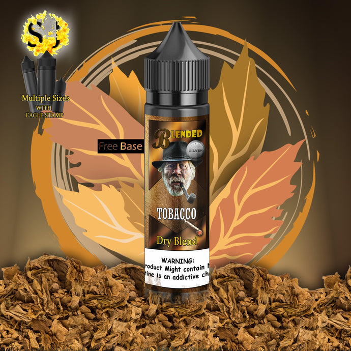 Blended Tobacco Freebase eliquid | Classic Dry Tobacco-60ml (shortfill 50ml)-FrenzyFog-Beirut-Lebanon