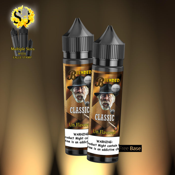 Blended Unflavored Freebase eliquid-60ml (shortfill 50ml)-FrenzyFog-Beirut-Lebanon