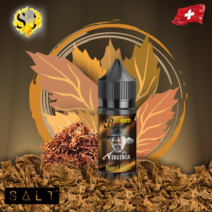 Blended Virginia Saltnic eliquid | Blonde Cigar-30ml Saltnic-FrenzyFog-Beirut-Lebanon