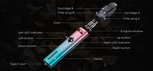 Load image into Gallery viewer, Uwell Caliburn Explorer Pod System Kit 1000mAh 4ml (preorder)