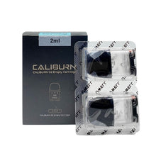 Load image into Gallery viewer, Uwell Caliburn G2 / GK2 /GK2 (Vision) cartridge 2ml (2pcs/pack) (preorder)