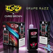 Load image into Gallery viewer, Chris Brown 15000 Puff 5% Disposable Vape-Grape Razz-FrenzyFog-Beirut-Lebanon