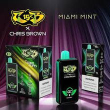 Load image into Gallery viewer, Chris Brown 15000 Puff 5% Disposable Vape-Miami Mint-FrenzyFog-Beirut-Lebanon