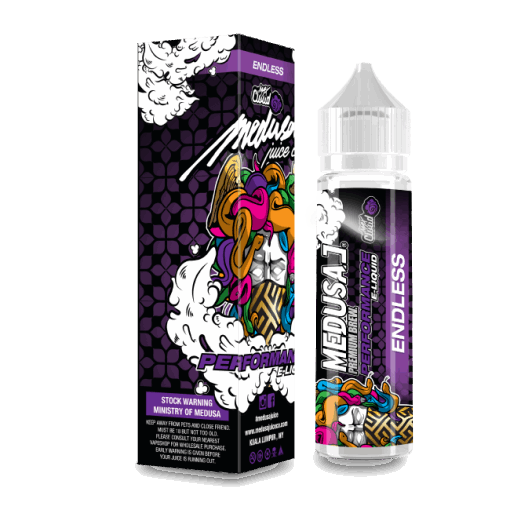 Endless Medusa 3mg | Juicy Grape | FREEBASE | 60ml-60ml-FrenzyFog-Beirut-Lebanon