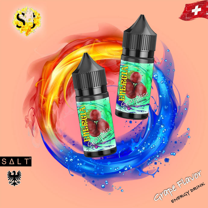 Energia Grappeise Saltnic eliquid | Grape Energy Drink-30ml Saltnic-FrenzyFog-Beirut-Lebanon