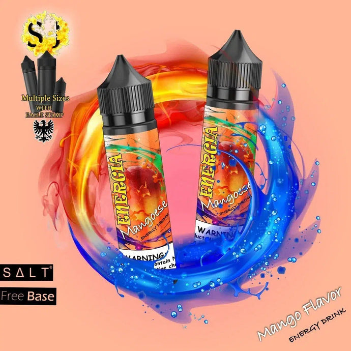 Energia Mangoese Freebase eliquid | Mango Energy Drink-60ml (Short fill 50ml)-FrenzyFog-Beirut-Lebanon