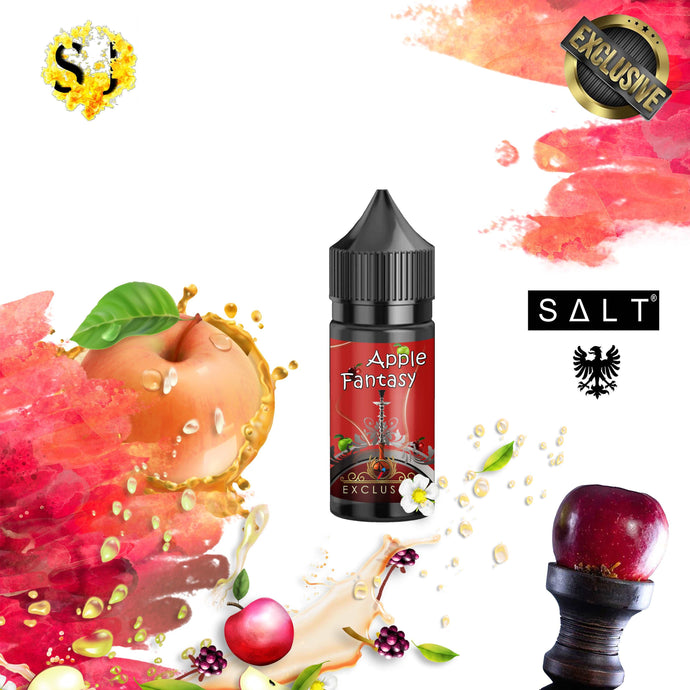 Exclusive Apple Fantasy Saltnic eliquid | Soft Double Apple-30ml Saltnic-FrenzyFog-Beirut-Lebanon