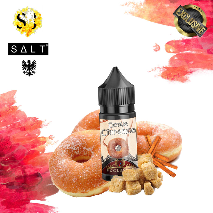 Exclusive Donut Cinnamon Saltnic eliquid-30ml Saltnic-FrenzyFog-Beirut-Lebanon