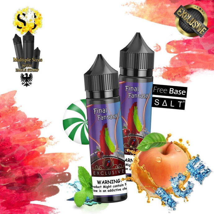 Exclusive Final Fantasy Freebase eliquid | Sour Apple Belt-60ml (Short fill 50ml)-FrenzyFog-Beirut-Lebanon