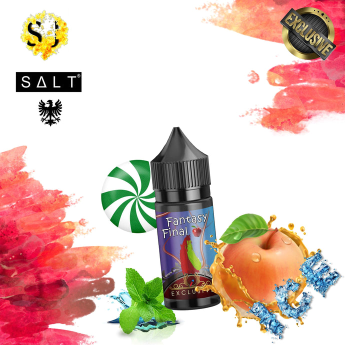 Exclusive Final Fantasy Saltnic eliquid | Sour Apple Belt-30ml Saltnic-FrenzyFog-Beirut-Lebanon