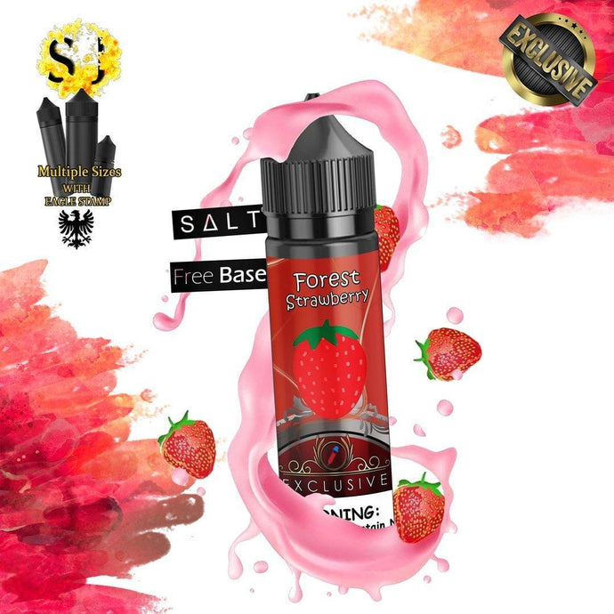 Exclusive Forest Strawberries Freebase eliquid-60ml (Short fill 50ml)-FrenzyFog-Beirut-Lebanon