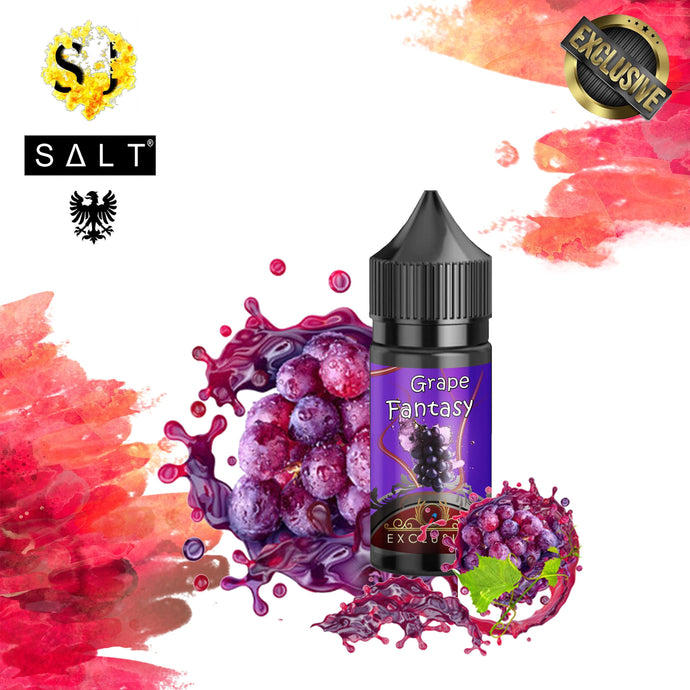 Exclusive Grape Fantasy Saltnic eliquid | Black Sour Grape-30ml Saltnic-FrenzyFog-Beirut-Lebanon