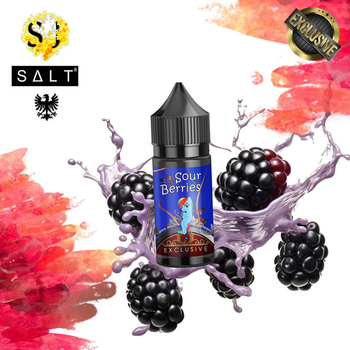 Exclusive Sour Berries Saltnic eliquid | Sour Blackberry-30ml Saltnic-FrenzyFog-Beirut-Lebanon