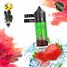 Load image into Gallery viewer, Exclusive Strawberry Mint Freebase eliquid | Gummy Red Mint-60ml (Short fill 50ml)-FrenzyFog-Beirut-Lebanon