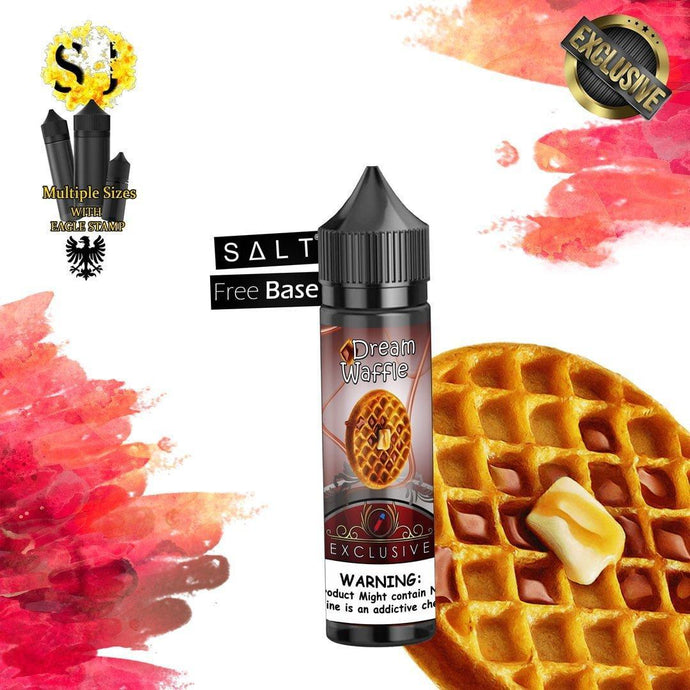 Exclusive Waffle Dream Freebase eliquid | Chocolate Waffles-60ml (Short fill 50ml)-FrenzyFog-Beirut-Lebanon