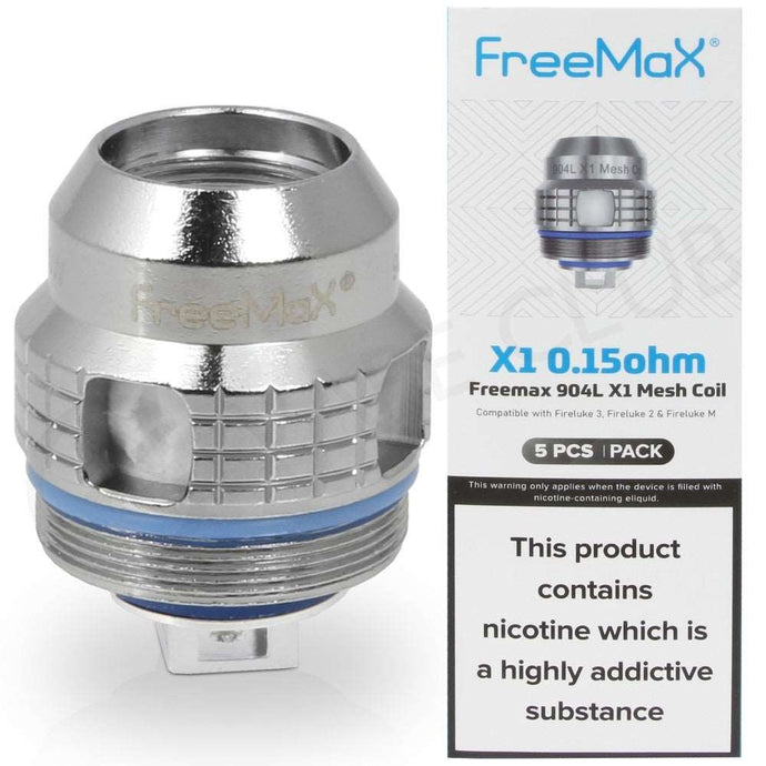 Freemax 904L X Mesh Coil (5pcs/pack)-X1 mesh coil 0.15ohm-FrenzyFog-Beirut-Lebanon