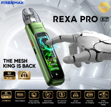 Load image into Gallery viewer, Freemax Rexa Pro Pod System 1300mAh 3ml-Black-FrenzyFog-Beirut-Lebanon