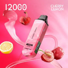 Load image into Gallery viewer, Freeton F-RESIN Ulta DISPOSABLE 12000 PUFFS 5%-Cherry Lemon-FrenzyFog-Beirut-Lebanon
