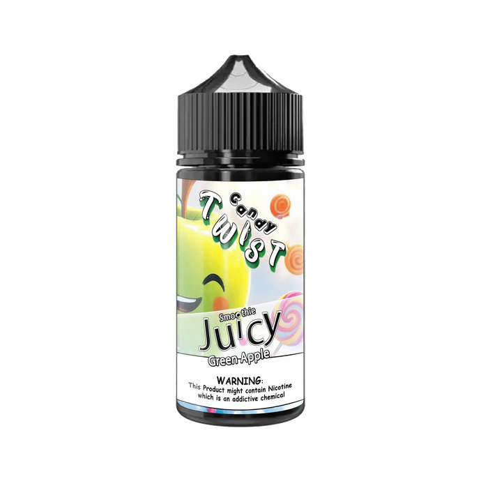 Green Apple Candy Smoothie 100ml | Twist Candy Series-0mg-FrenzyFog-Beirut-Lebanon