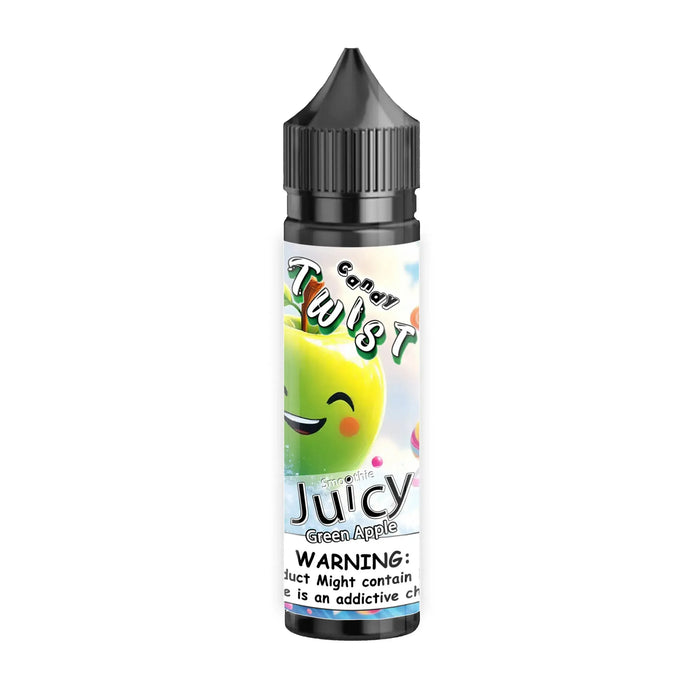 Green Apple Candy Smoothie 60ml | Twist Candy Series-0mg-FrenzyFog-Beirut-Lebanon