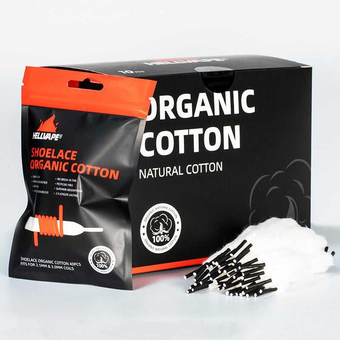 Hellvape Shoelace Organic Cotton (40pcs, ID:3mm)-FrenzyFog-Beirut-Lebanon