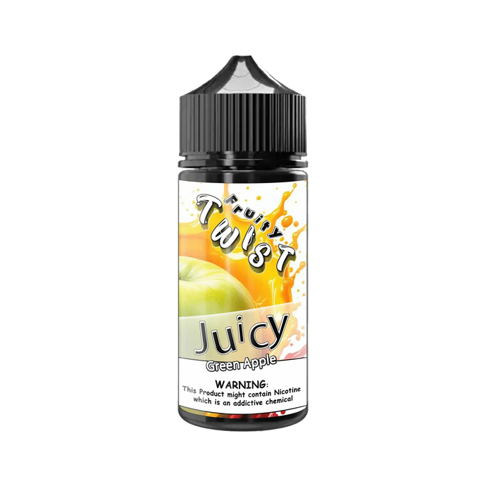 Juicy Green Apple E-Liquid 100ml | Twist Fruity Series-0mg-FrenzyFog-Beirut-Lebanon