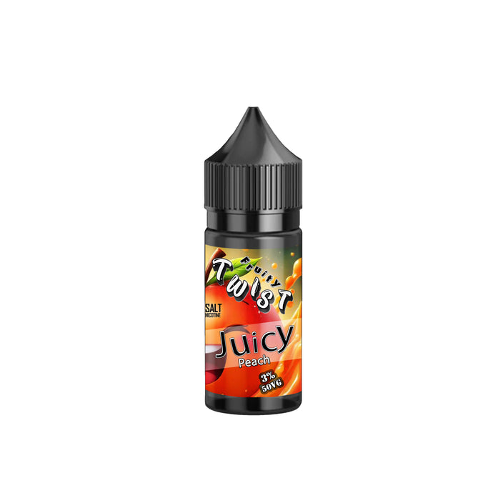 Juicy Peach Saltnic E-Liquid 30ml-1.8%-FrenzyFog-Beirut-Lebanon