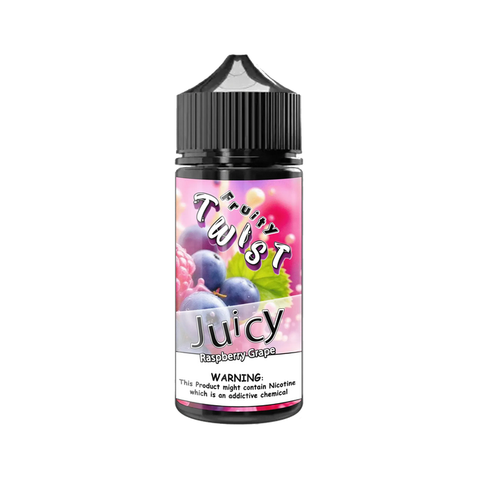 Juicy Raspberry Grape E-Liquid 100ml | Twist Fruity Series-0mg-FrenzyFog-Beirut-Lebanon