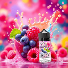 Load image into Gallery viewer, Juicy Raspberry Grape E-Liquid 100ml | Twist Fruity Series-0mg-FrenzyFog-Beirut-Lebanon