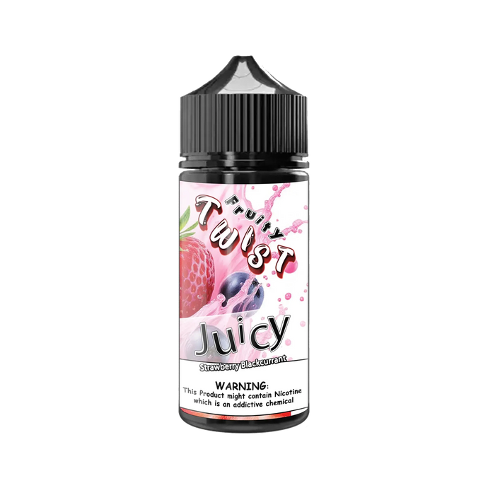 Juicy Strawberry Blackcurrant E-Liquid 100ml | Twist Fruity Series-0mg-FrenzyFog-Beirut-Lebanon