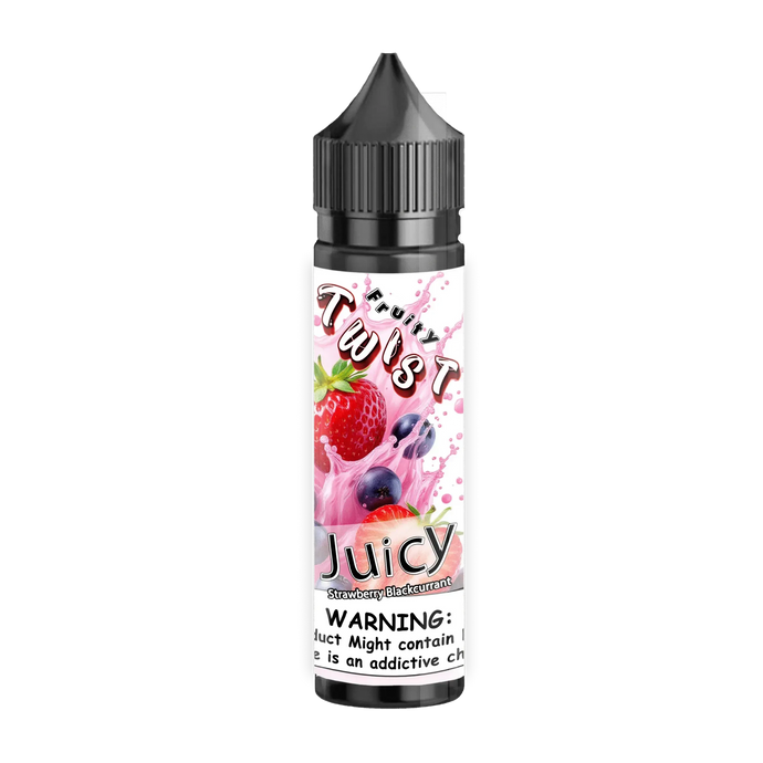 Juicy Strawberry Blackcurrant E-Liquid 60ml | Twist Fruity Series-0mg-FrenzyFog-Beirut-Lebanon