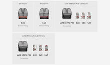 Load image into Gallery viewer, Vaporesso Corex 2.0 LUXE X /XR / XR Max  / X PRO / X2 Pod Cartridge 5ml (2pcs/pack) (preorder)