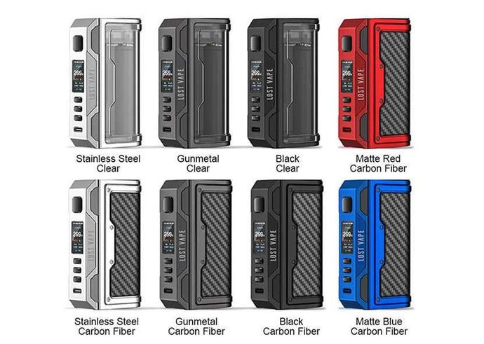 Lost Vape Thelema Quest 200W Box Mod-Gunmetal Carbon Fiber-FrenzyFog-Beirut-Lebanon