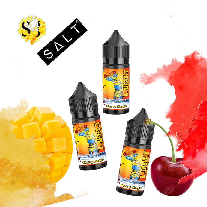 Lusty Cherry Mango Saltnic eliquid-30ml Saltnic-FrenzyFog-Beirut-Lebanon